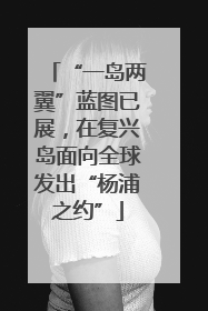 “一岛两翼”蓝图已展，在复兴岛面向全球发出“杨浦之约”