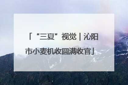 “三夏”视觉｜沁阳市小麦机收圆满收官