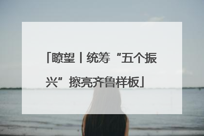 瞭望丨统筹“五个振兴”擦亮齐鲁样板