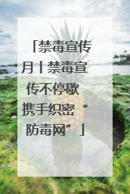 禁毒宣传月丨禁毒宣传不停歇 携手织密“防毒网”