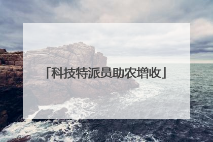 科技特派员助农增收