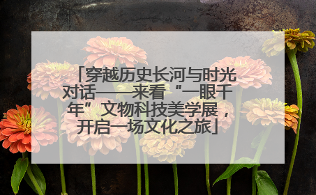 穿越历史长河与时光对话——来看“一眼千年”文物科技美学展，开启一场文化之旅