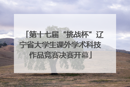 第十七届“挑战杯”辽宁省大学生课外学术科技作品竞赛决赛开幕