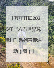 万年开展2025年“六五世界环境日”系列宣传活动（图）