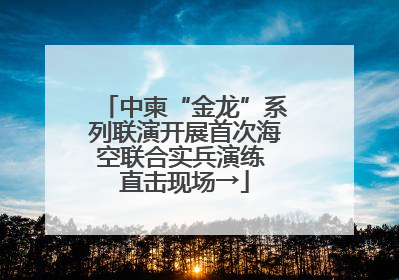 中柬“金龙”系列联演开展首次海空联合实兵演练 直击现场→