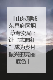 山东聊城东昌府区烟草专卖局：让“志愿红”成为乡村振兴的亮丽底色