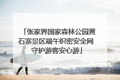 张家界国家森林公园黄石寨景区端午织密安全网 守护游客安心游