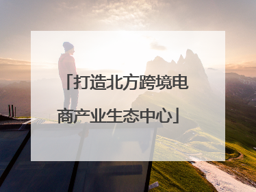 打造北方跨境电商产业生态中心