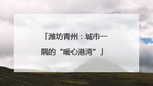 潍坊青州：城市一隅的“暖心港湾”