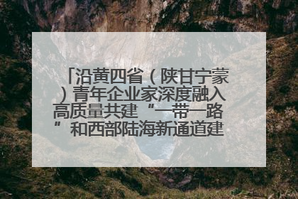 沿黄四省（陕甘宁蒙）青年企业家深度融入高质量共建“一带一路”和西部陆海新通道建设战略合作交流会在甘肃兰州召开