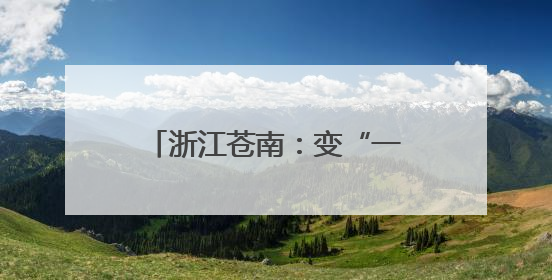 浙江苍南：变“一人一校”为“一团一校” 组团式督导督出学校发展加速度