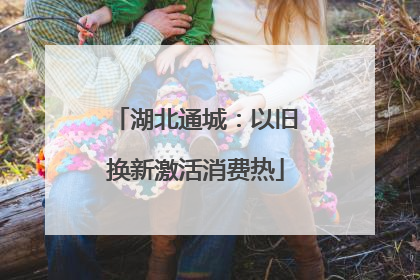 湖北通城：以旧换新激活消费热