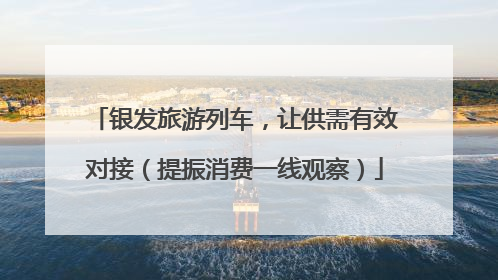 银发旅游列车，让供需有效对接（提振消费一线观察）