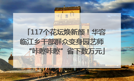 117个花坛焕新颜！华容临江乡干部群众变身园艺师 “咔嚓咔嚓”省下数万元