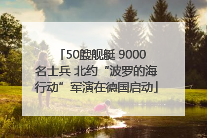 50艘舰艇 9000名士兵 北约“波罗的海行动”军演在德国启动