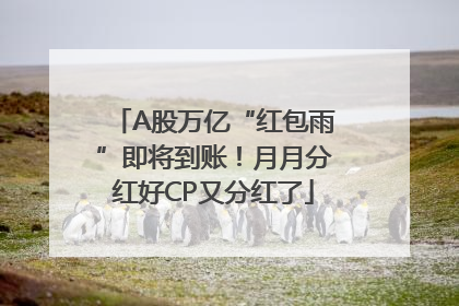 A股万亿“红包雨”即将到账！月月分红好CP又分红了