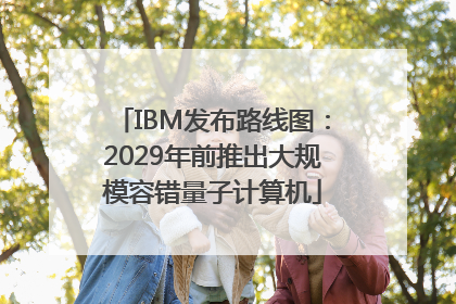 IBM发布路线图：2029年前推出大规模容错量子计算机