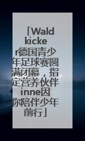 Waldkicker德国青少年足球赛圆满闭幕，指定营养伙伴inne因你陪伴少年前行